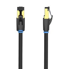 Network Cable CAT8 SFTP Vention IKABJ RJ45 Ethernet 40Gbps 5m fekete