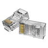 RJ45 Cat.5E UTP Vention IDBR0-100, átlátszó, 100 db modularis csatlakozó - 1. kép