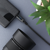 FORCELL F-ENERGY C272 USB A - Type C kábel QC4.0 3A 66W Digitális 1,2 m fekete - 1. kép