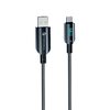 FORCELL F-ENERGY C272 USB A - Type C kábel QC4.0 3A 66W Digitális 1,2 m fekete - 3. kép