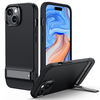 iPhone 15 Plus Translucent Black ESR Air Shield Boost Kickstand tok thumbnail