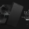 Dux Ducis Skin Pro fliptok HUAWEI Y6P fekete - 4. kép