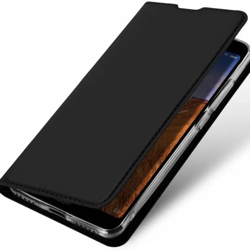 Dux Ducis Skin Pro fliptok HUAWEI Y6P fekete