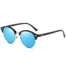 Férfi Polarizált napszemüveg UV védelemmel Gold / Blue Techsuit (66612)