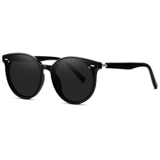 Napszemüveg Techsuit Polarised (ZC105-C01) - UV védelem - Fekete / Fekete