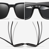 Napszemüveg Polarised TR90 Techsuit - UV védelem - Matt barna - 1. kép