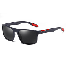 Napszemüveg Polarizált TR90 (MM101) UV Védelem – Matt kék / Piros Techsuit