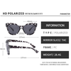 Napszemüveg Barna/Fekete Techsuit Polarised PC (OD8155-C3) - UV Védelem - 4. kép