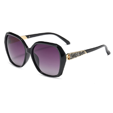 Nőknek UV védelmet nyújtó Techsuit Napszemüveg Polarized (5599) - Fekete / Szürke