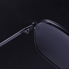 Női napszemüveg Techsuit Polarized (8702) UV védelemmel, fém keret - fekete - 4. kép