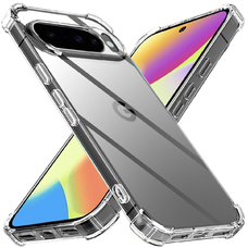Google Pixel 10 / 10 Pro Techsuit Shockproof Clear Silicone tok - Átlátszó