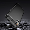 Samsung Galaxy Xcover7 Techsuit Carbon Silicone - Fekete tok - 0. kép