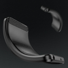 Samsung Galaxy Xcover7 Techsuit Carbon Silicone - Fekete tok - 4. kép