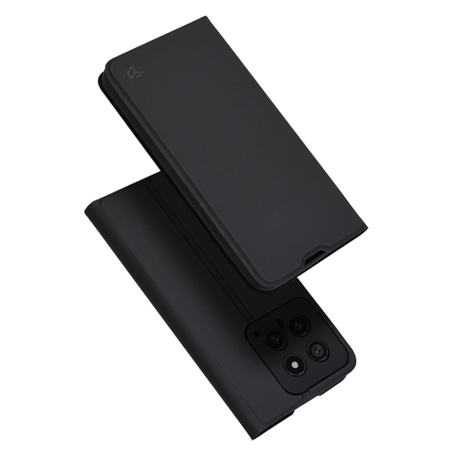 Xiaomi 14 Techsuit - Magskin Book - Black tok Xiaomi 14 Techsuit - Magskin Book - Black tok