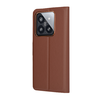 Xiaomi 14 Pro Techsuit Leather Folio Barna tok - 1. kép