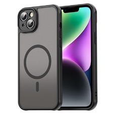 iPhone 14 Fekete Techsuit HaloFrost II MagSafe tok