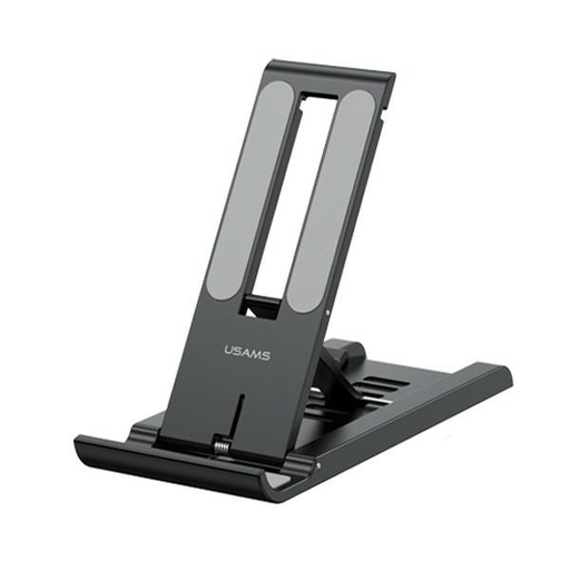 Fekete USAMS asztali tartó telefonhoz/tablethez ZJ070ZJ01