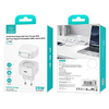 USAMS USB-C töltő adapter visszahúzható Lightning kábellel (csak fej) PD+QC 35W GaN Gyors Töltés fekete - 4. kép