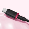 MacBook Piros / Fekete Baseus - Data Cable Dura Series (P10377803U03-01) - Gyors töltés, Type-C, PD 240W, 480Mbps, 1m - 1. kép
