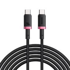 MacBook Piros / Fekete Baseus - Data Cable Dura Series (P10377803U03-01) - Gyors töltés, Type-C, PD 240W, 480Mbps, 1m