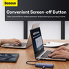 Baseus Docking Station UltraJoy Type-C to HDMI, 4 x USB, 4K@30Hz - Space Grey (B00052809813-00) - 1. kép