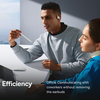 Wireless Earbuds Baseus PM20A (A00064400121-00) - Nyitott Fülű, Valódi Vezeték Nélküli, Bluetooth 5.3, 380mAh - Kozmikus Fekete - 1. kép
