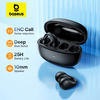 Baseus - Vezeték nélküli fülhallgató AirGo AS01 (A00069101113-00) - Sportoláshoz, Bluetooth 5.3, zajcsökkentés, 2-mikrofonos ENC - Fekete - 1. kép