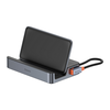 Steam Deck OLED Baseus - Docking Station GamerX Series (B00052900811-00) - 5Gbps, 4K@60Hz, PD100W, Ethernet - Fekete - 2. kép