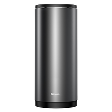 Szemeteskuka Gentleman Style (CRLJT-0G), Baseus - 30 szemeteszsákkal, alumínium ötvözet, ABS, 500 ml - Sötétszürke