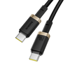 MacBook Baseus - Data Cable Dura Series (P10377803U03-00) - Gyors töltés, Type-C, PD 240W, 480Mbps, 1m - Arany / Fekete - 0. kép