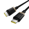 MacBook Baseus - Data Cable Dura Series (P10377803U03-00) - Gyors töltés, Type-C, PD 240W, 480Mbps, 1m - Arany / Fekete - 1. kép