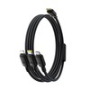 Data Cable - USB - USB-C, Lightning, Micro-USB, 100W, 480Mbps, 1.5m, fekete (Baseus - Gyors töltés, P10377705123-00) - 0. kép