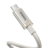 Baseus - Adatkábel Type-C, Gyors töltés, PD100W, 480Mbps, E-Mark Smart Chip, 1m - Galaxy Titanium Gold - 0. kép