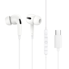Baseus Encok C18 (NGCR030102) Vezetékes Fülhallgató - Type-C, In-Ear - Fehér
