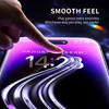 iPhone 13 / iPhone 13 Pro / iPhone 14 / iPhone 16e Fekete Blueo - Anti-Static HD Glass üvegfólia - 4. kép