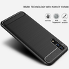 Huawei P20 Techsuit - Carbon Silicone - Fekete tok - 2. kép