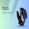 Motorcycle / ATV / Scooter Kesztyűk Techsuit - Touchscreen Gloves (OG105) - TDGO, Méret L - Kék - 3. kép