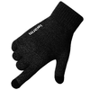 iWarm Érintőképernyős kesztyűk (ST0005) - Kétrétegű és bársony/akril, Méret 21cm - Fekete - 3. kép