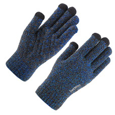 iWarm - Érintőképernyős Kesztyűk (ST0018) - Prémium Gyapjú, csúszásmentes részletekkel, 23 cm-es méret - Kék