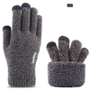 iWarm Érintőképernyős Kesztyű (ST0005) - Gyapjú - Szürke - 2. kép