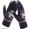 Kesztyű Techsuit Touchscreen Raindeer (ST0002) - Gyapjú - Kék. - 1. kép