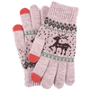 Raindeer Érintőképernyős Kesztyűk - Techsuit - Gyapjú - Khaki (ST0002) - 1. kép