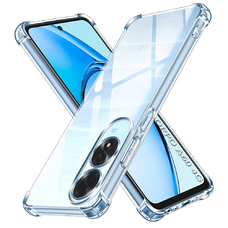 Oppo A60 4G Techsuit - Shockproof Clear Silicone - Clear tok