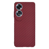Oppo A60 4G - Techsuit - Carbonite FiberShell - Piros tok - 1. kép
