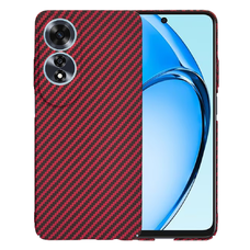 Oppo A60 4G - Techsuit - Carbonite FiberShell - Piros tok