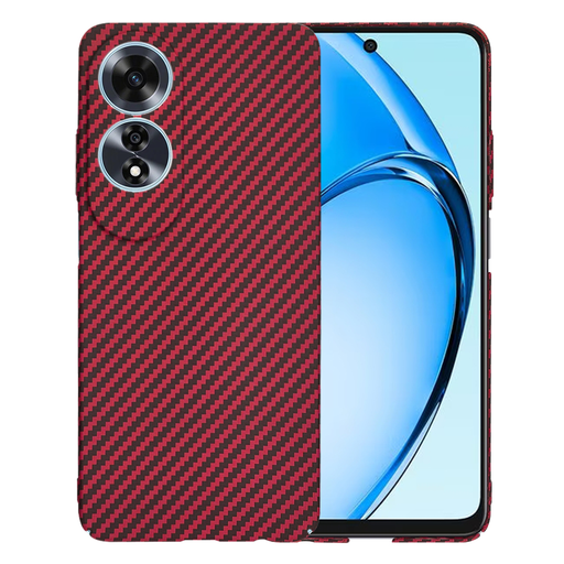 Oppo A60 4G - Techsuit - Carbonite FiberShell - Piros tok Oppo A60 4G - Techsuit - Carbonite FiberShell - Piros tok