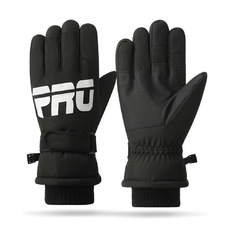 Ski Techsuit Érintőképernyős Kesztyű Pro (OG104) - Vízálló, Méret M - Fekete