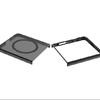  Samsung Galaxy Z Flip 7 Frost Fekete Spigen Capella Mágneses Tok GP-FPF766PGB - 1. kép