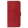 COMMON univerzális fliptok (MÉRET L) iPhone 6 Plus/7 Plus/8 Plus/Xs Max/11 Pro Max/Samsung S20 FE/S21 FE/S10 Plus/A10/A32/A54/Xiaomi 12 Lite/Huawei P30 Pro piros tok - 1. kép