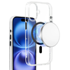 Glossy Magsafe Átlátszó Tok iPhone 16 fekete tok - 1. kép